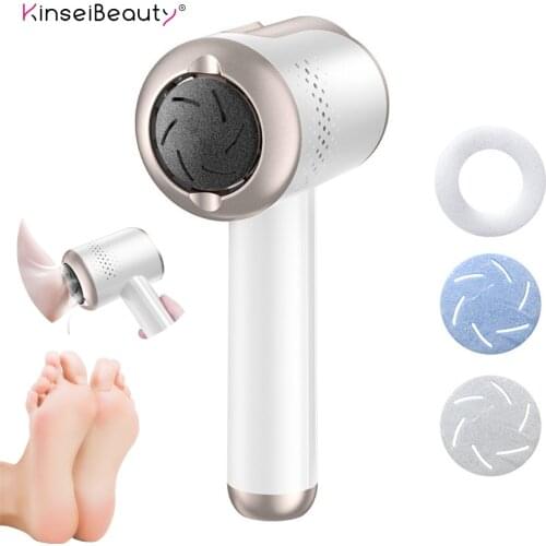 Electric Tool sharpener Callus Removal Tool Foot Care Heel File Dead Skin Removal Grinding Replaceable Quartz Grinding Head USB