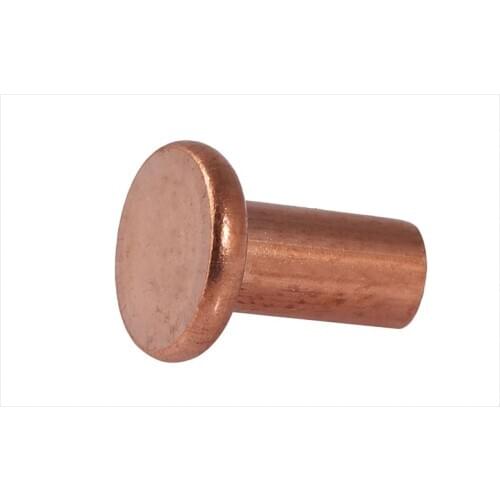 GB867-86 flat head rivets solid copper rivets percussion Copper rivets M2 M2.5 M3 M4 M5 M6 M8 rivets