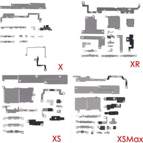 Small Internal Metal Holder Bracket Fastening Pad Spacer For iPhone X XR XS XSMax