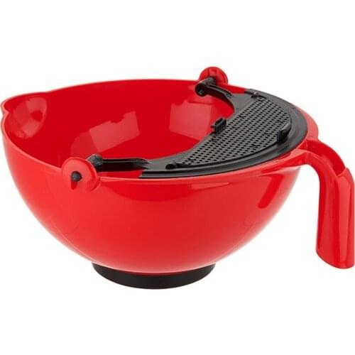 Multifunctional Mixing Bowl with Spatula Plastic Salad Bowl Mixing Bowl Salad Multi-Purpose Mixing Bowl Kitchen Tools Hot