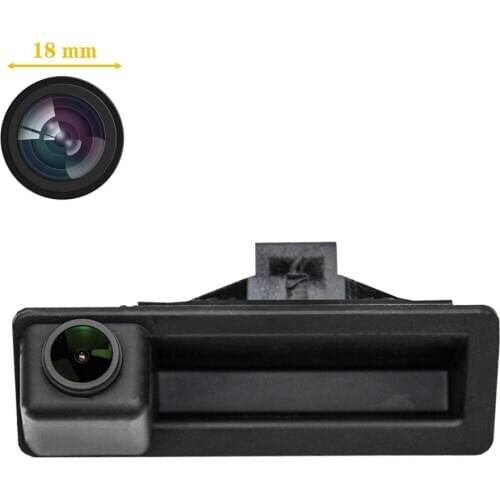 Freezzmi HD Car Rear View Reverse Camera Trunk Handle for BMW X5 X1 X6 E39 E53 E82 E88 E84 E90 E91 E92 E93 E60 E61 E70 E71 E72