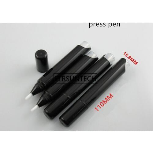 4ml click nail polish paint bottle concealer cream pen with brush ,4ml Remove nail polish tube (Empty pen) F1845