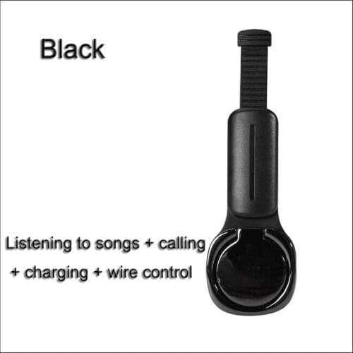 With ring buckle for calls, listening to songs and K songs, Bluetooth adapter for Apple Universal
