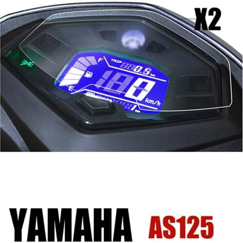 Motorcycle Instrument Speedometer Dashboard Cluster Scratch Protection Film Screen Protector Sticker For Yamaha AS125 AS 125