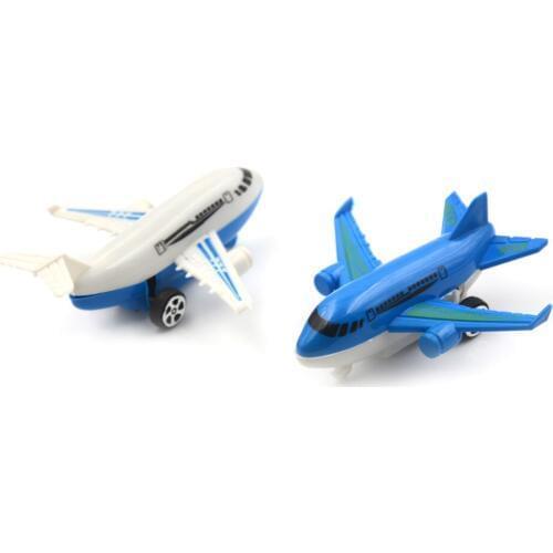 2018 Newest Plastic Kids Pull Back Plane Passenger Plane Toy Aircraft For Kids Gift Toys