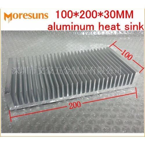 Fast Free Ship Super cooling radiator 100*200*30MM aluminum heat sink