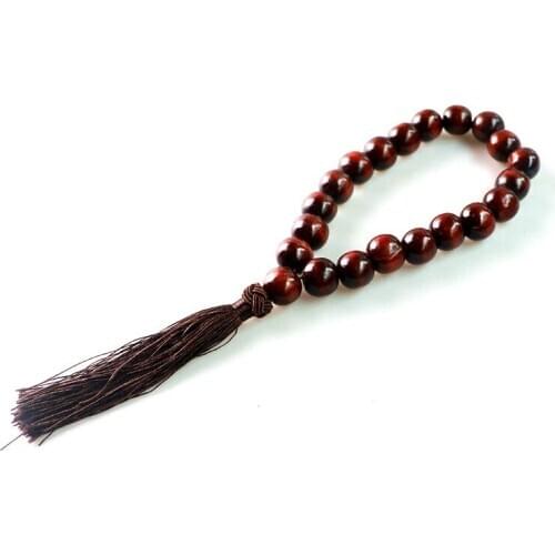 Car Accessories Wooden Buddha Beads Car rearview mirror Hanging Pendant Interior Decoration Ornament for Mitsubishi Nissan