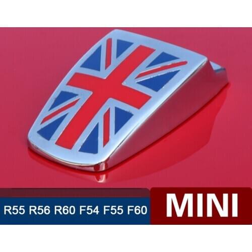 Car Windshield Wiper Water Spray Nozzle Stickers For BMW Mini Cooper S One R55 R56 R60 R61 F54 F55 F56 F60 Car Accessories