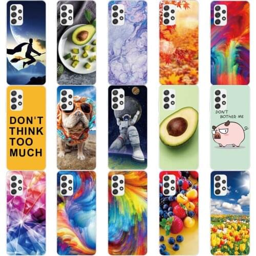 For Samsung Galaxy A72 Cases Soft touch TPU Silicon Phone Back Cover For Galaxy A72 A 72 phone back Case 6.7" bumper funda coque