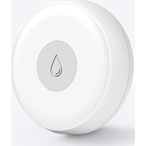 ZigBee Flood Sensor Water Leak Detector Water Tank Full Water Linkage Alarm For Tuya APP Remote Monitoring Smart Home Devices
