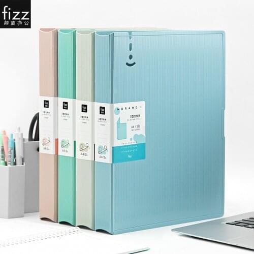 Youpin Fizz File Holder A4 Organizer Morandi budget binder Organizador канцелярия Office Document Storage Stationery Accessories
