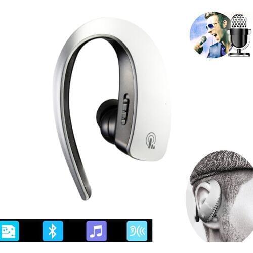 Bluetooth Headset Cell Phone Headset with Microphone Office Wireless Headset Earpiece Bluetooth Headphone for Apple iPhone X 9 8