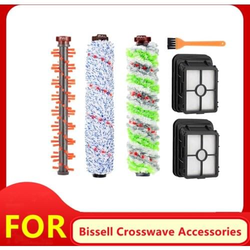 Hepa Filter Carpet brush For Bissell Crosswave 1785 1866 series 1868 vacuum cleaner Roller brush Replacement of accessories