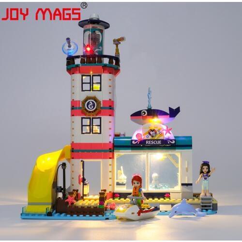 JOY MAGS Only Led Light Kit For 41380 Lighthouse Rescue Center Compatible With J71002 , (NOT Include Model)