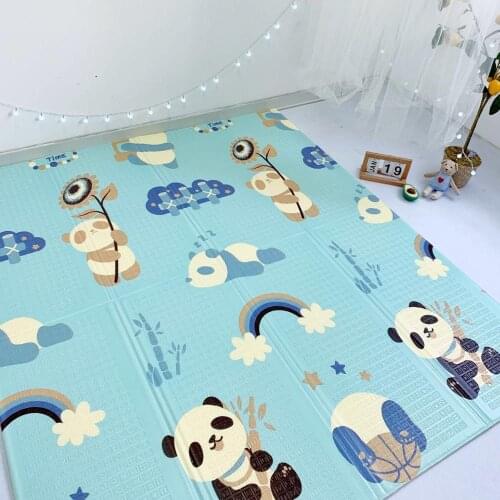 Carpet Room Baby Play Mat Foldable Crawling Pad Waterproof XPE Foam Soft Floor Playmat Kid Game Activity Rug Educational Toys