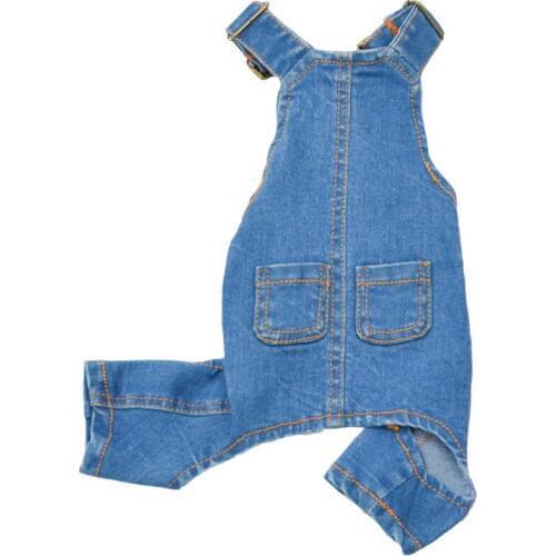 Dog Coat Jacket Jeans Dog Clothes For Small Medium Dogs Costume Spring Autumn Pet Jumpsuit Puppy Outfit Pet Dogs Clothing