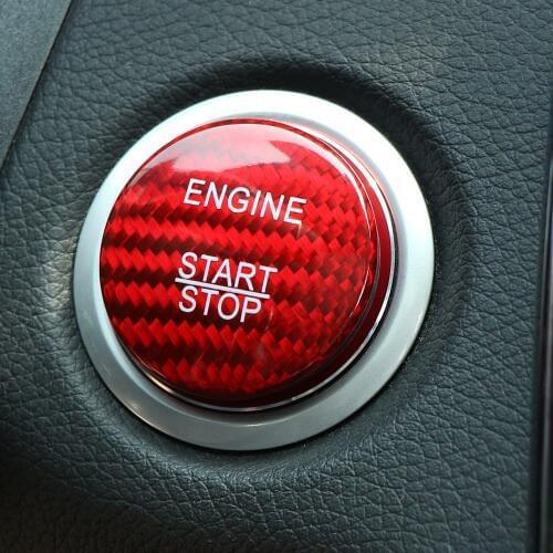 Engine Start Stop Button Sticker Cover for Mercedes Benz A B C GLC CLA GLA ML GL Class W176 W246 W205 W212 C117 X156 Car Styling