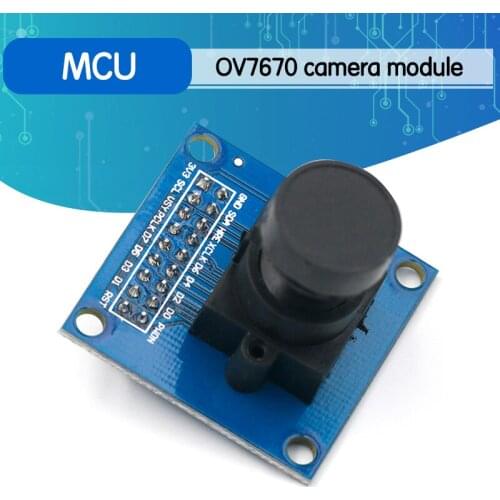 OV7670 camera module OV7670 moduleSupports VGA CIF auto exposure control display active size 640X480 For Arduino