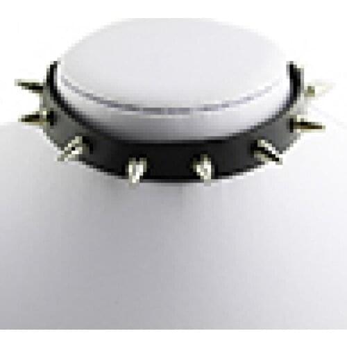 Gothic Men Women Unisex Faux Leather Spike Rivet Choker Punk Necklace Jewelry Club Party Chokers Accesorries