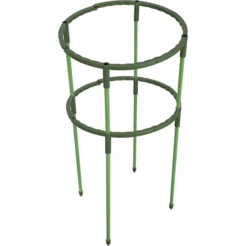 Stand Half Round Cage Holder Plant Anti-ultraviolet Green Semi-circular Gardening Supplies Side Frame