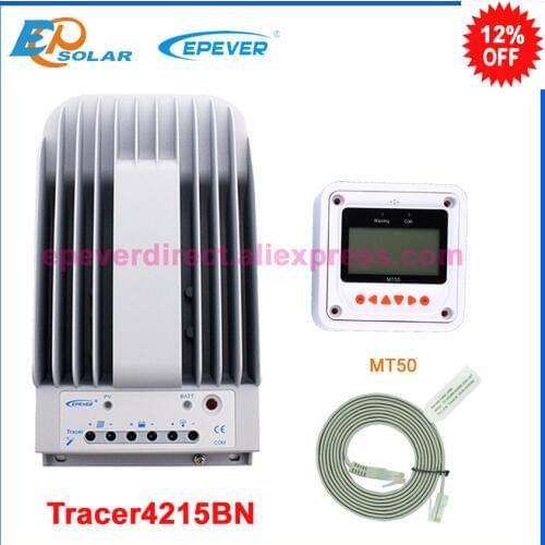 EPEVER 40A 12v 24v Solar panel charge regulator 24v 40A MPPT function Tracer 4215BN