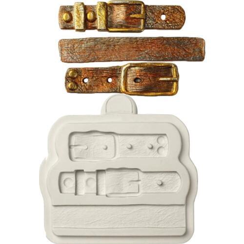 Belt Straps Mould Silicone Mold Fondant Cake Decorating Tools Chocolate, Gumpaste Mold, Sugarcraft, Kitchenware