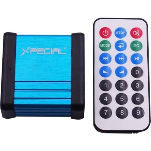 Compatible wireless bluetooth audio receiver, car bluetooth audio amplifier with remote control, modified car bluetooth preamp