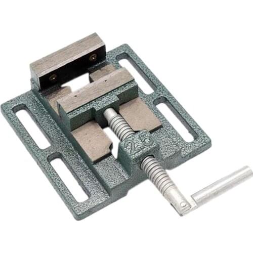 GTBL Drill Press Vise 2.5 inch Opening Size Milling Vice Holder Bench Clamp Woodworking Clamping Vise Machine Bench Top Mount