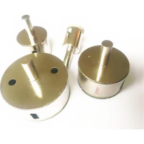 Glass Drill Bit Ceramic Tile Magnetic Puncher Marble Ceramic Artifact Drilling Rotary Head Hole Opener Round Opening