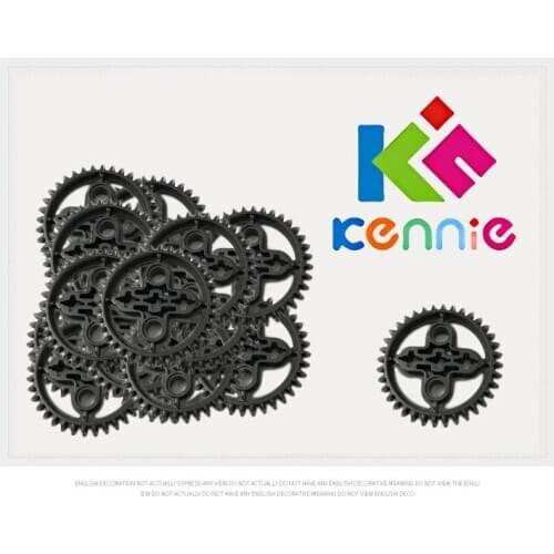 100pcs/lot Kennie DIY MOC Building Blocks Hi-Tech accessories NO.32498 Black 36-Tooth Gear x403 4255563