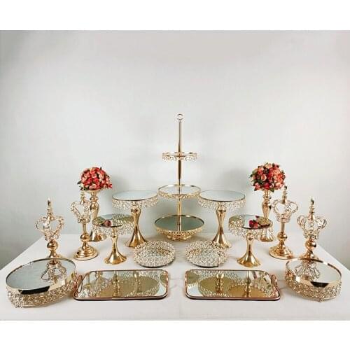 17Pcs/Lot Round Cake Stand Wedding/Birthday/Graduation - Farmhouse Kitchen Decor