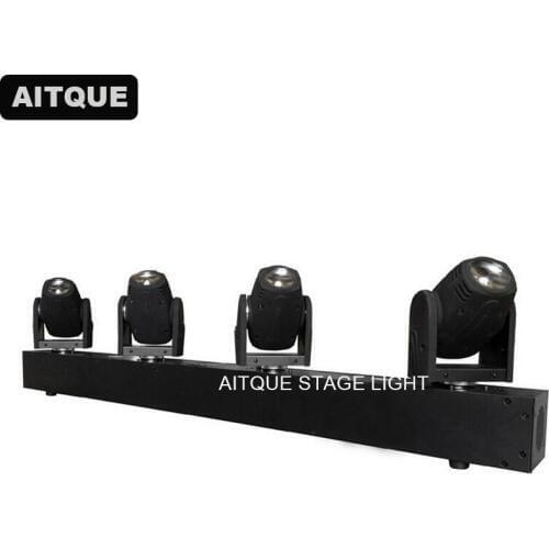 6lot Professional sound led bar moving head 4x10w rgbw 4 in 1 led mini moving head manual