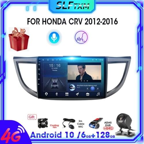 2 din Android Car Radio Multimedia Video Player GPS Navigation Split Screen For Honda CRV CR-V 4 RM RE 2012-2016 Stereo receiver