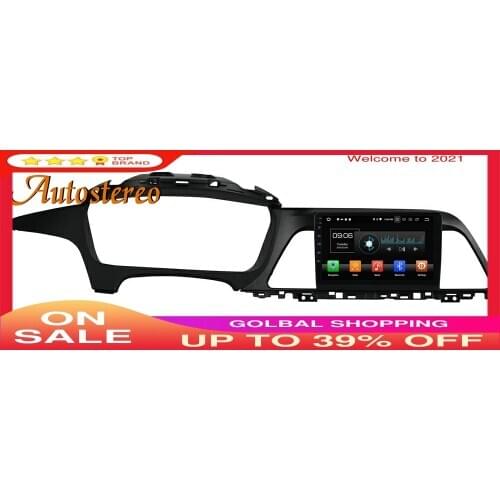For Hyundai Sonata9 2015-2017 Android 9.0 Car GPS Navigation Car Touch Screen Audio Video Stereo Multimedia Player No DVD Player