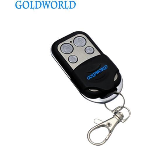 Free shipping 1 Pcs classic Wireless Metal Remote Control Controller Keyfobs Keychain 433MHz Just For Our Alarm System