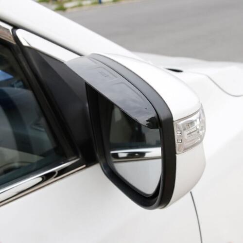 2pcs For Hyundai IX35 IX25 Rearview mirror Rain eyebrows Decorative