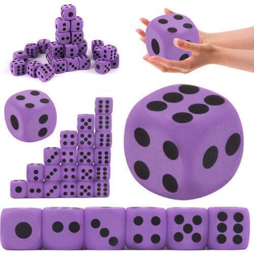Childrens Playing Dice Kid Educational Toys Specialty Giant EVA Foam Playing Dice Block Party Toy Game Prize For Children