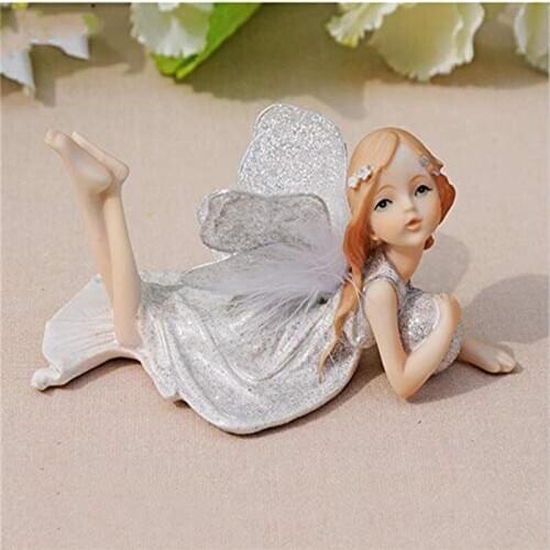 Resin Crafts Birthday Gifts Home car Decorations Girl Angel Flower Fairy ornamentsResin Crafts Birthday Gifts Home car Decor