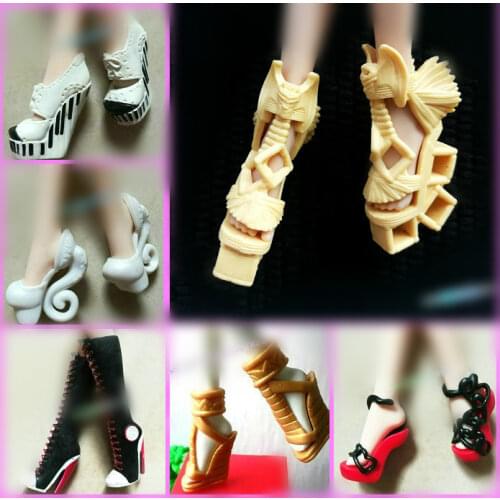 Cool shoes for Monster High Monster High School Children High Shoes Boots Shoes