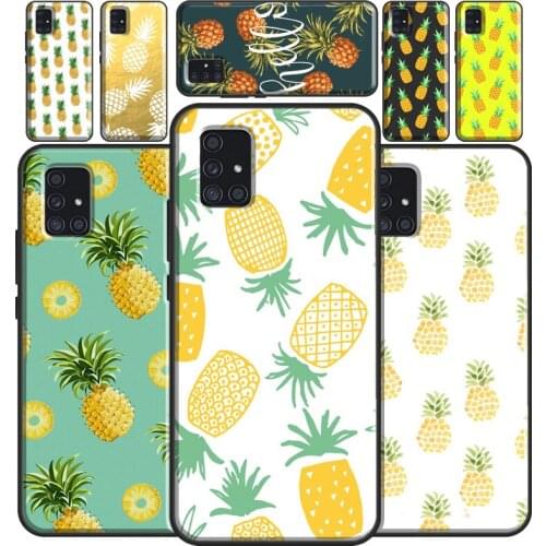 Pineapples Collage Case For Samsung A51 A71 A41 A31 A11 A12 A32 A42 A52 A72 A21S A20e A50 A70 A02S A20S A30S