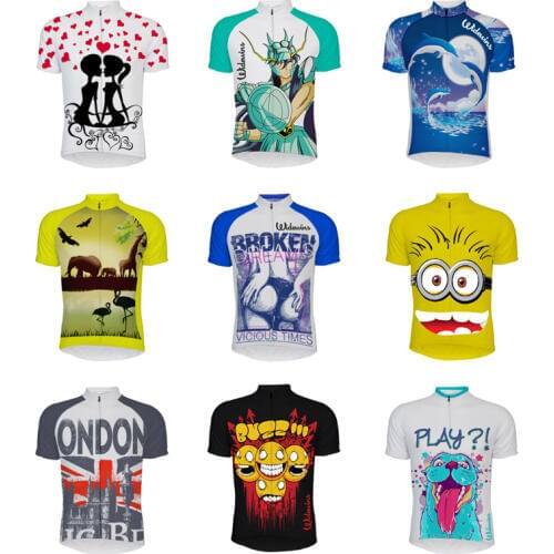 Men short sleeve cycling jersey ropa Ciclismo bike wear jersey cycling clothing maillot outdoor Bicycle clothes Jersey Zipper