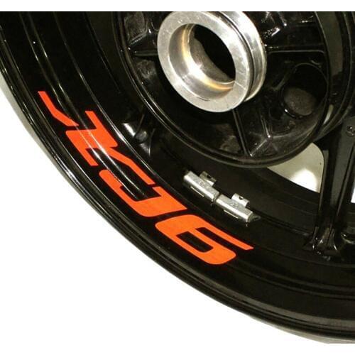 Motorcycle Wheel Sticker Decal Reflective Rim Bike Motorcycle Suitable for YAMAHA XJ6