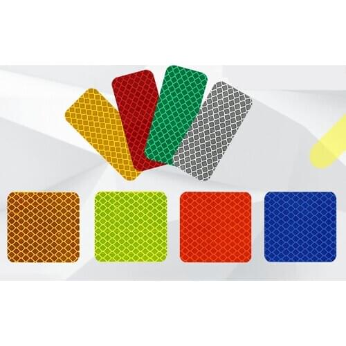 10Pcs 3M Reflective Tape Sticker Set Night Safety Mark Warning For Car Door/Wheel Decorative Parts