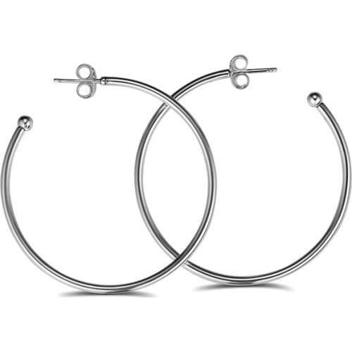 Hoops of Versatility Hoop Earring 100% 925 Sterling-Silver-Jewelry Free Shipping