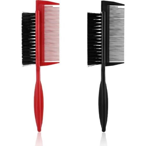 2 In 1 Hair Comb Professional Hair Brushes Comb Teasing Back Combing Hair Brush Slim Line Pro Salon Hair Care Styling Tools