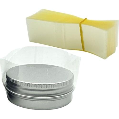 200Pcs/lot Heat Shrink Wrap Film for 30ml 50ml Aluminum Jar PVC Shrink Sleeve Seal Aluminum Tin Box