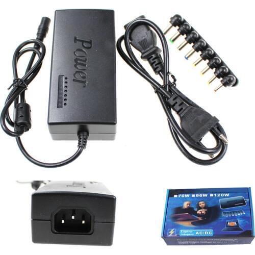 DC 12V/15V/16V/18V/19V/20V/24V 4-5A 96W Laptop AC Universal Power Adapter Charger for ASUS DELL Lenovo Sony Toshiba Laptop