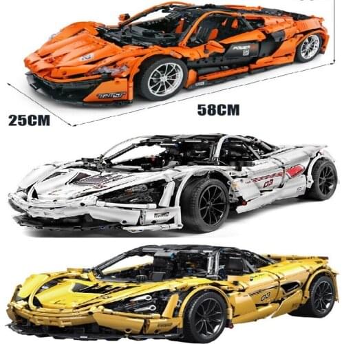 IN STOCK MOULDKING McLareni 720S P1 Hypercar Racing APP RC Technology Compatible Supercar MOC16915 Building Blocks Bricks Toys