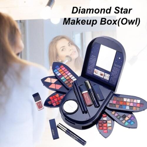 High Quality Professional Makeup Make Up Kit Beautiful Folding Cosmetic Set Eyeshadow Lipstick Makeup Case Makeup Set Full Set