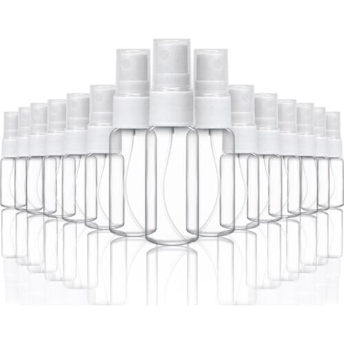 20Pcs 10Ml / 20Ml Mini Spray Bottle Spray Plastic Spray Bottle Suitable for Essential Oil Makeup and Perfume